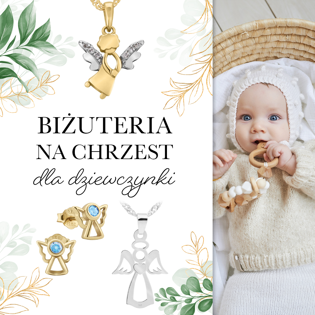 Jaka biżuteria na chrzest dla dziewczynki? 5 pomysłów na wyjątkowy prezent z okazji chrztu